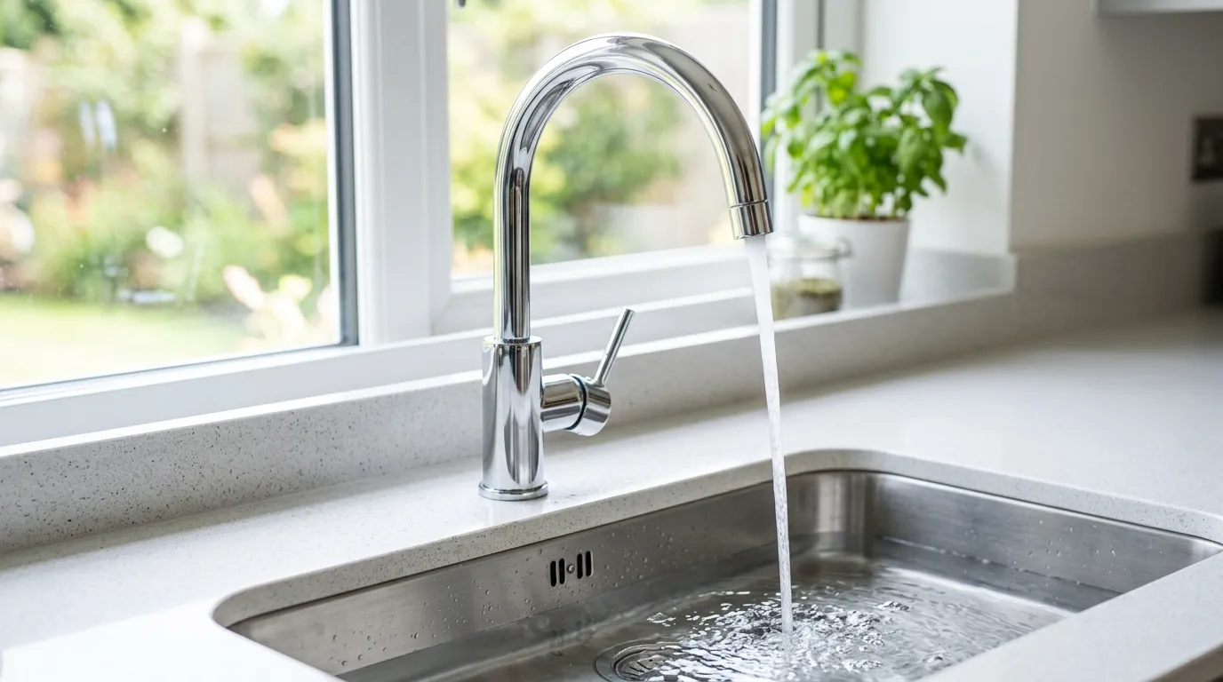 Local Plumbing Master Pros same day plumber fixing a faucet in Winfield, AL